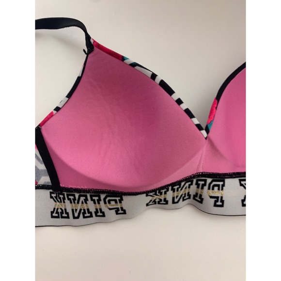 Victorias Secret Pink Womens Size 32A Wear Everywhere Wireless Lightly Lined Bra - Picture 12 of 12